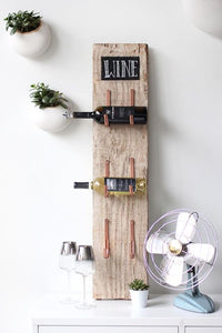 Rustic Wine Holder