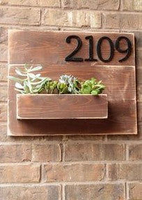 Decorative Address Sign